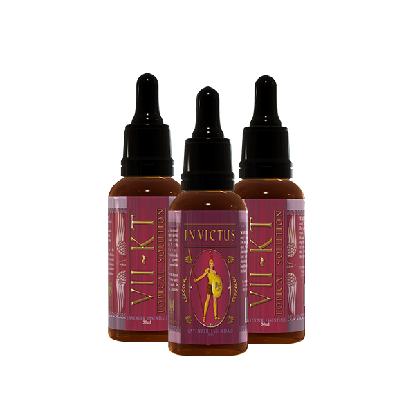 Invictus & VII-KT Lavender Essentials 3 Bottle Stack